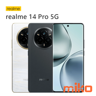 realme 14 Pro 5G 採用 6.77 吋 FHD+「挖孔」雙曲面螢幕，